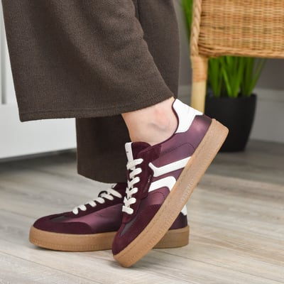 Tamaris - 23723 Flatform Trainers, Bordeaux 1